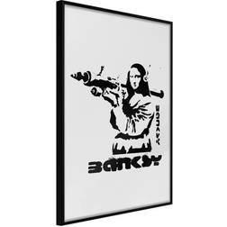 Arkiio Affisch Mona Lisa with a Bazooka [Poster] 20x30 Poster